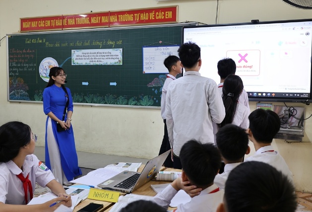 Xuân Mai: 20 giáo viên các trường Trung học cơ sở dự thi giáo viên dạy giỏi cấp xã năm học 2025 - 2026- Ảnh 3.