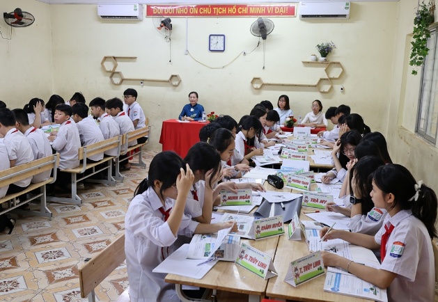 Xuân Mai: 20 giáo viên các trường Trung học cơ sở dự thi giáo viên dạy giỏi cấp xã năm học 2025 - 2026- Ảnh 7.