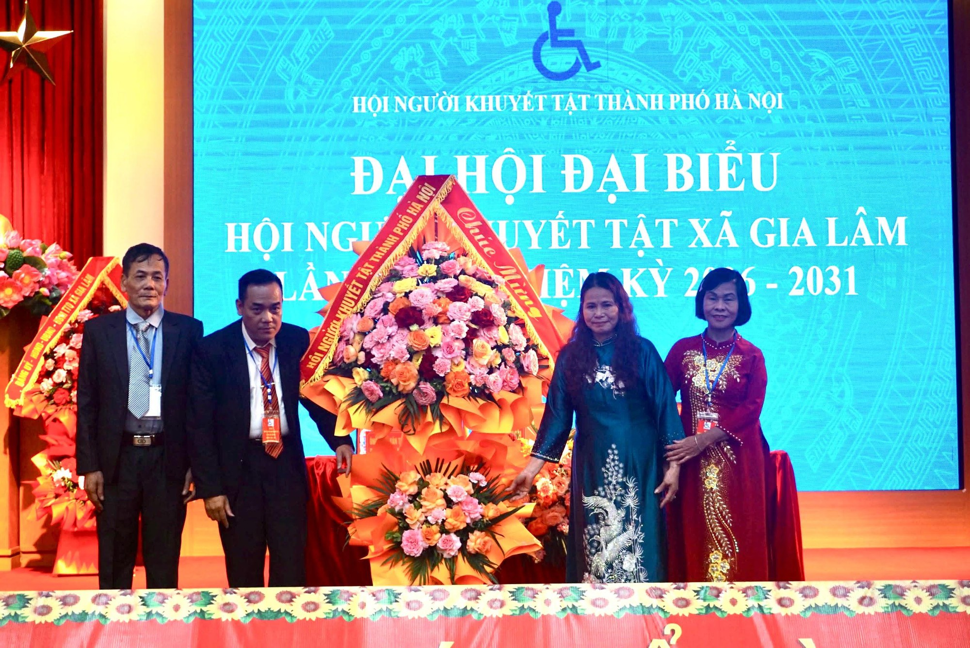 Đại hội đại biểu Hội người khuyết tật xã Gia Lâm lần thứ I, nhiệm kỳ 2026-2031 thành công rực rỡ.- Ảnh 1.
