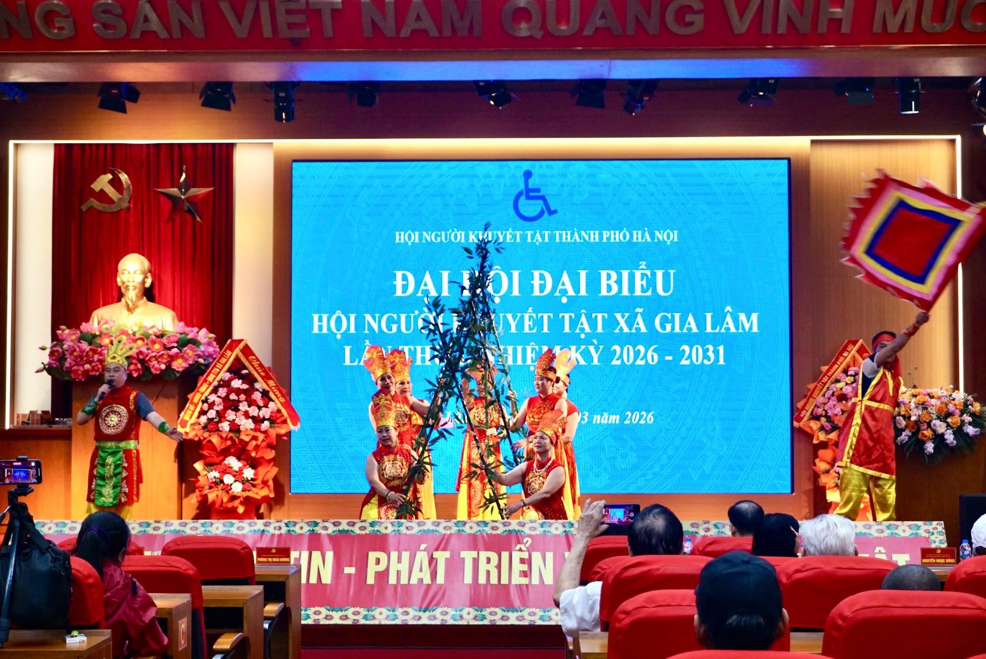 Đại hội đại biểu Hội người khuyết tật xã Gia Lâm lần thứ I, nhiệm kỳ 2026-2031 thành công rực rỡ.- Ảnh 3.