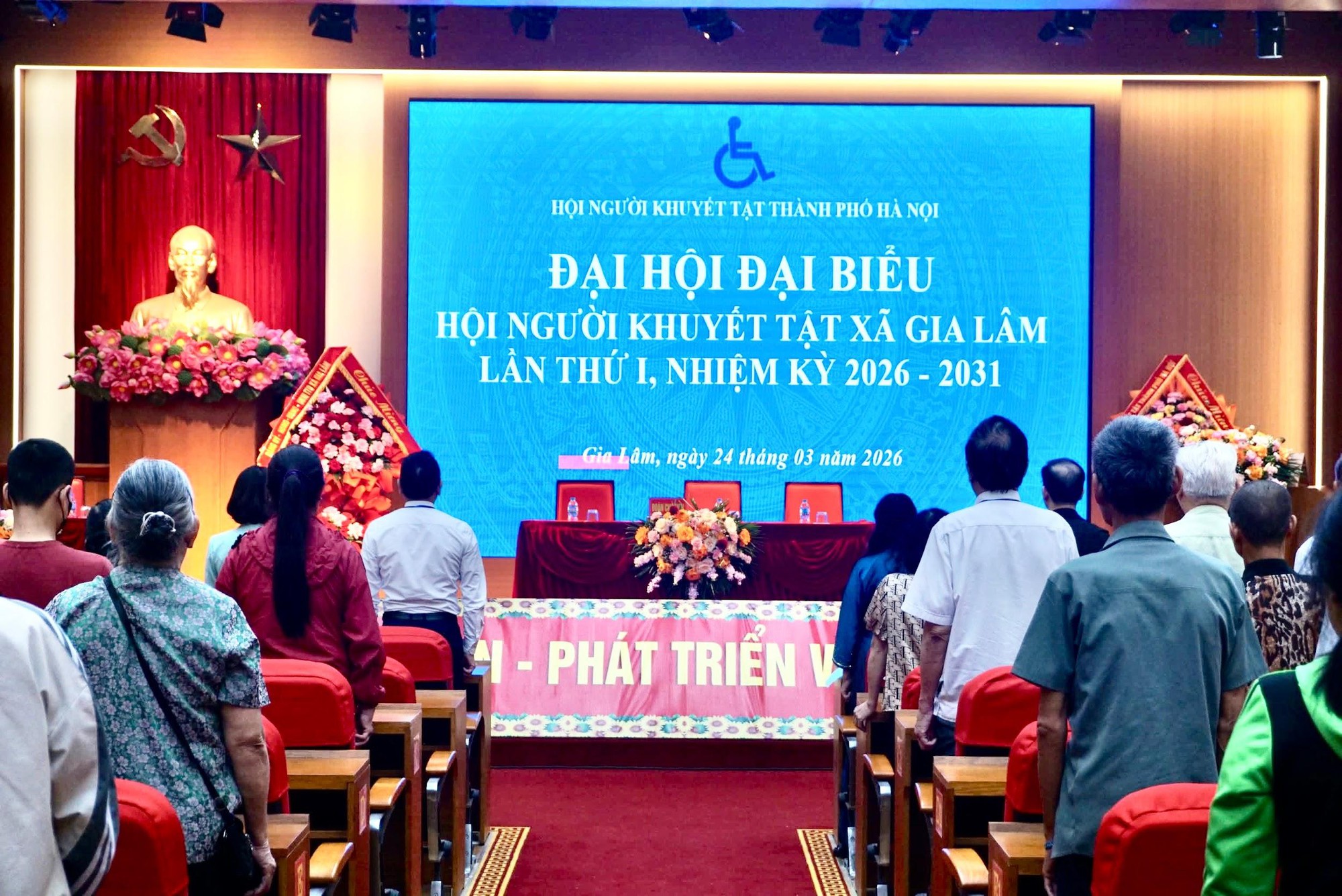 Đại hội đại biểu Hội người khuyết tật xã Gia Lâm lần thứ I, nhiệm kỳ 2026-2031 thành công rực rỡ.- Ảnh 7.