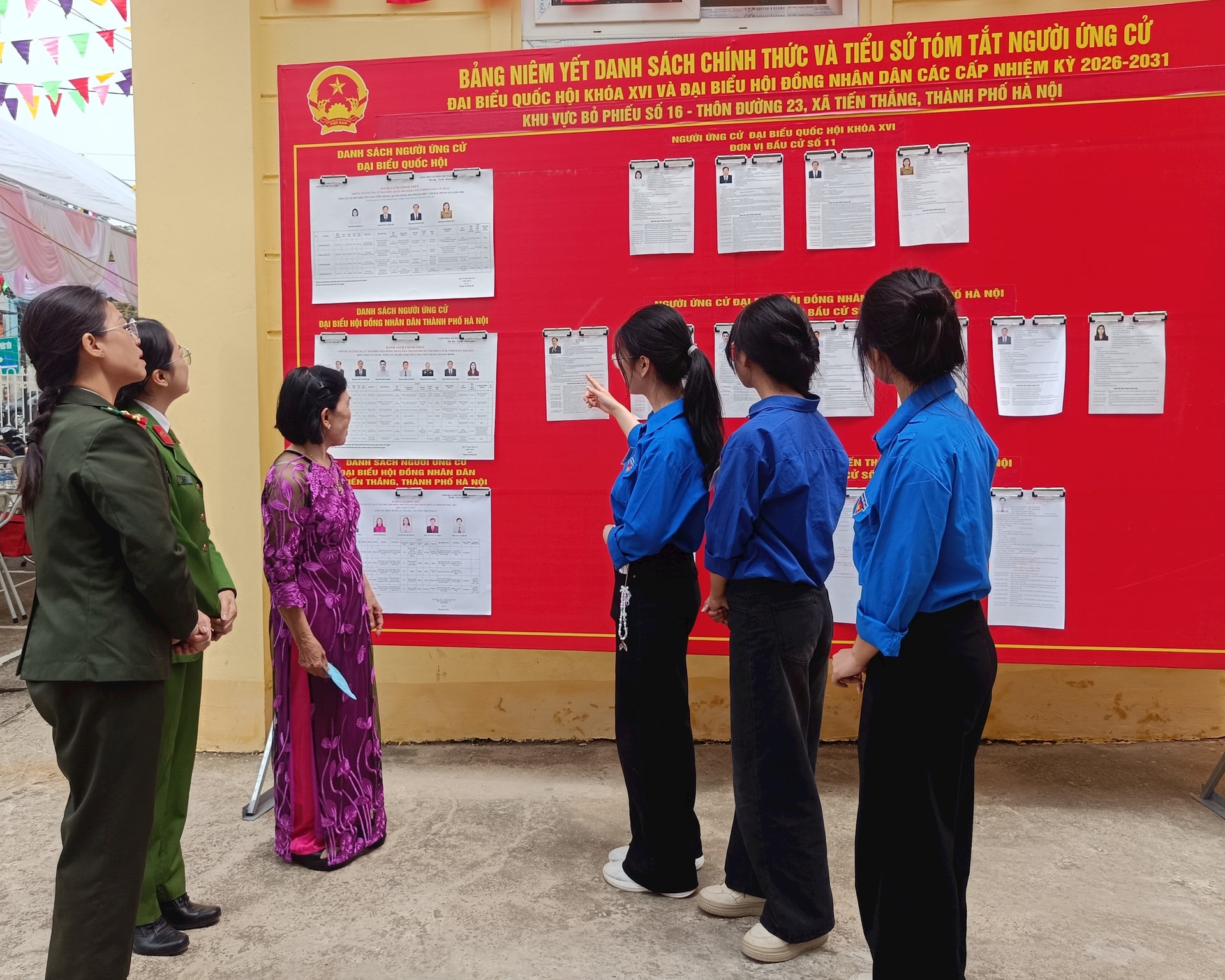 Xã Tiến Thắng: Phát huy vai trò của Mặt trận Tổ quốc trong cuộc bầu cử- Ảnh 3.