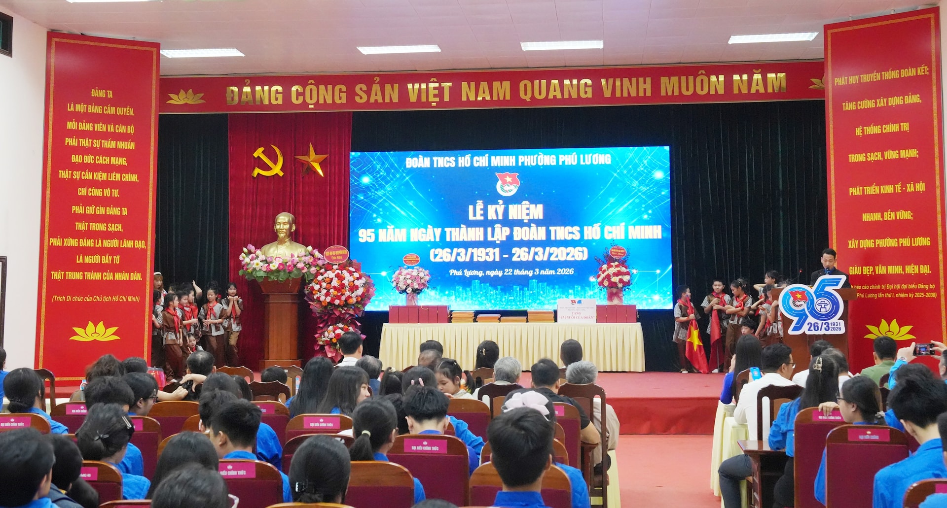 Phường Phú Lương kỷ niệm 95 năm thành lập Đoàn TNCS Hồ Chí Minh- Ảnh 1.