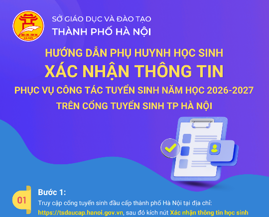 CHỦ ĐỘNG TRƯỚC MÙA TUYỂN SINH VÀO LỚP 6
TRƯỜNG TIỂU HỌC TRẦN PHÚ TẬP HUẤN NHỮNG ĐIỂM MỚI TRONG TUYỂN SINH 2026-2027 CHO GIÁO VIÊN KHỐI 5- Ảnh 2.