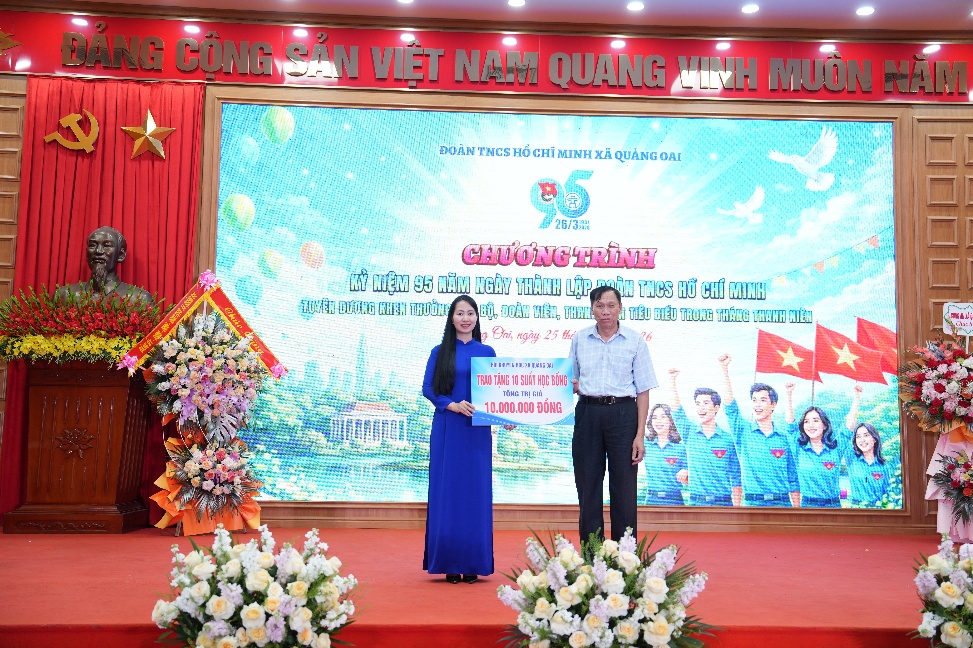 Quảng Oai: Sôi nổi kỷ niệm 95 năm Ngày thành lập Đoàn Thanh niên cộng sản Hồ Chí Minh- Ảnh 4.