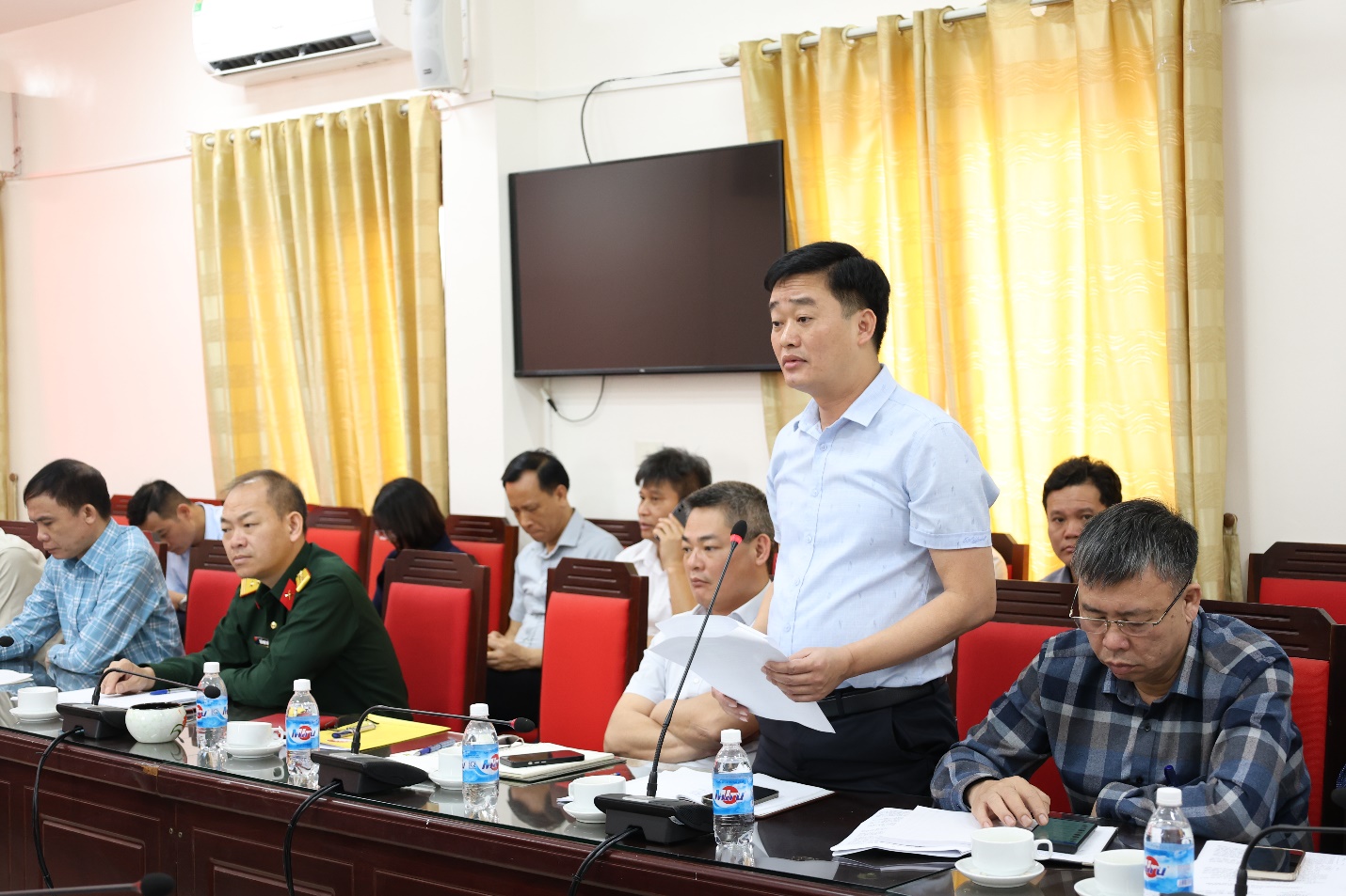 Hội nghị Ban Chấp hành Đảng bộ xã Mê Linh lần thứ Tư- Ảnh 4.