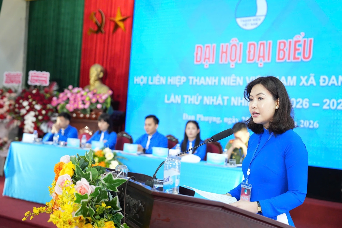 Đại hội đại biểu Hội Liên hiệp Thanh niên Việt Nam xã Đan Phượng lần thứ I, nhiệm kỳ 2026-2029- Ảnh 3.
