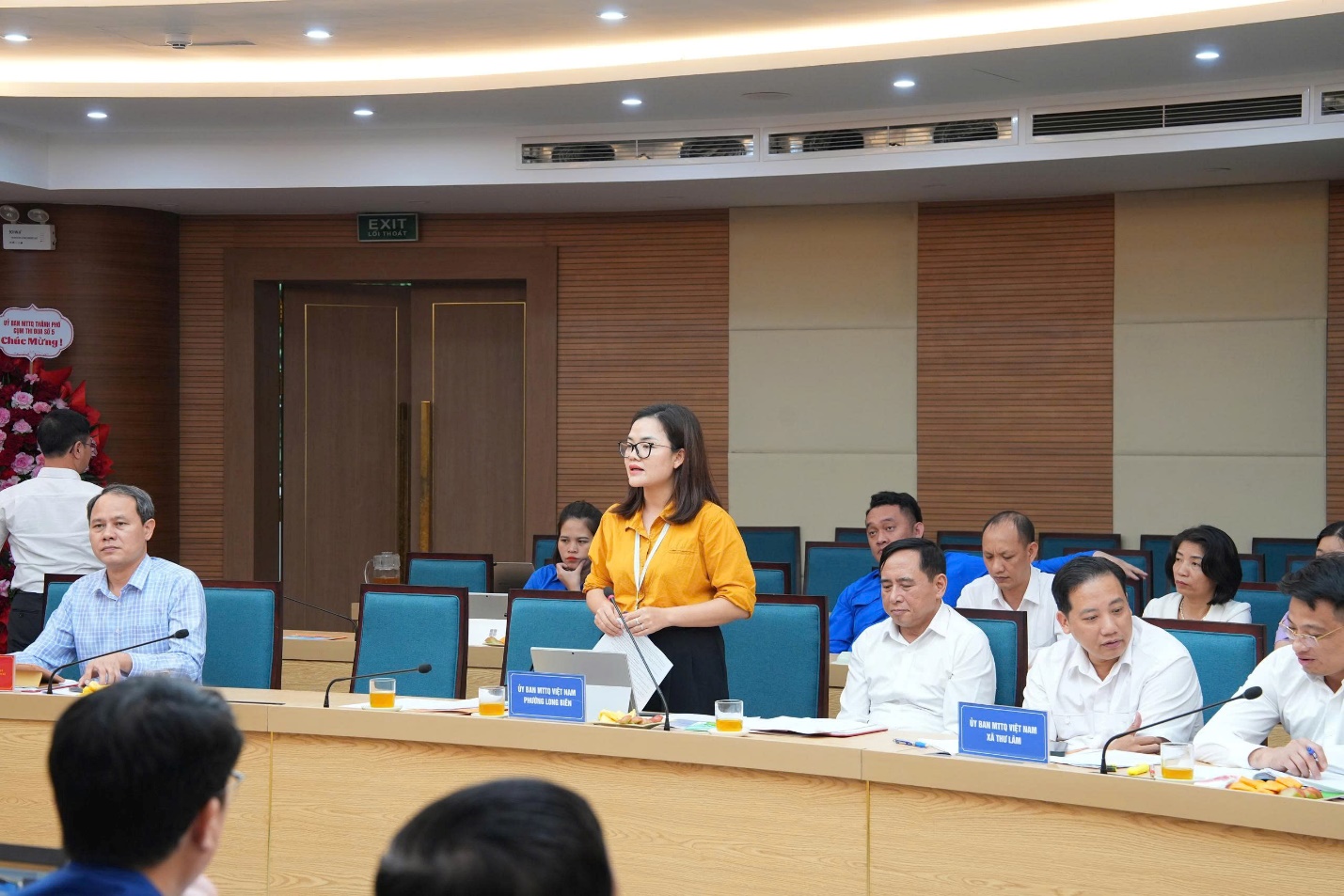 HỘI NGHỊ GIAO BAN VÀ KÝ GIAO ƯỚC THI ĐUA NĂM 2026 CỤM THI ĐUA SỐ 5 – ỦY BAN MTTQ VIỆT NAM THÀNH PHỐ HÀ NỘI- Ảnh 4.