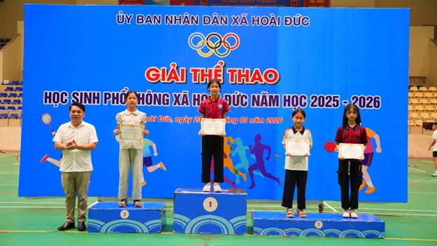 Hoài Đức: Sôi nổi Giải thể thao học sinh phổ thông năm học 2025 – 2026 - Sân chơi của tinh thần trẻ và khát vọng vươn cao- Ảnh 8.