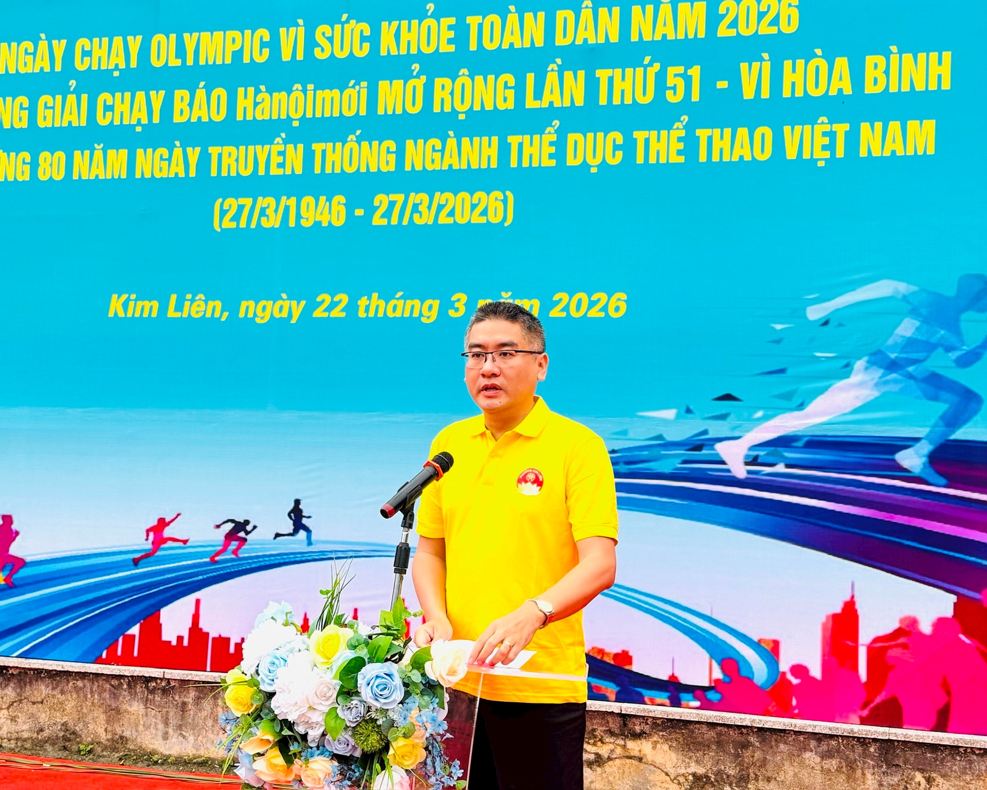 Phường Kim Liên phát động Ngày chạy Olympic vì sức khỏe toàn dân- Ảnh 2.