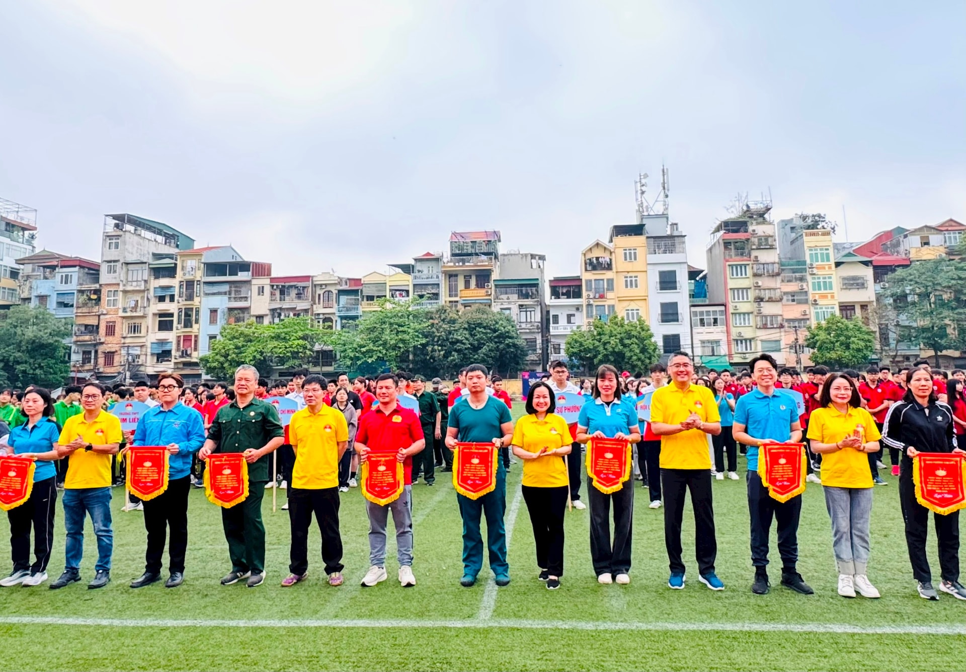 Phường Kim Liên phát động Ngày chạy Olympic vì sức khỏe toàn dân- Ảnh 3.