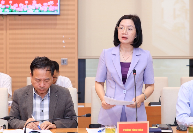 Đoàn kiểm tra số 10 của Ban Thường vụ Thành ủy làm việc với lãnh đạo phường Sơn Tây và Tùng Thiện- Ảnh 2.