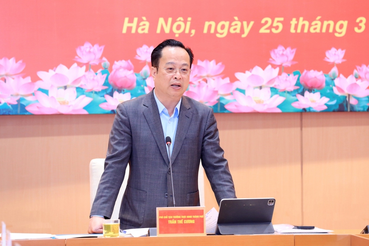 Đoàn kiểm tra số 10 của Ban Thường vụ Thành ủy làm việc với lãnh đạo phường Sơn Tây và Tùng Thiện- Ảnh 3.