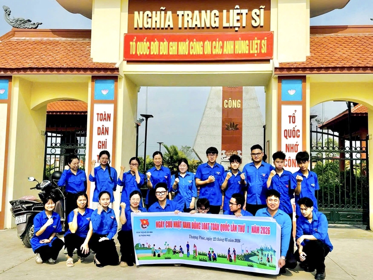 Tuổi trẻ xã Thượng Phúc tự hào tiếp bước 95 năm truyền thống vẻ vang của Đoàn Thanh niên Cộng sản Hồ Chí Minh- Ảnh 2.