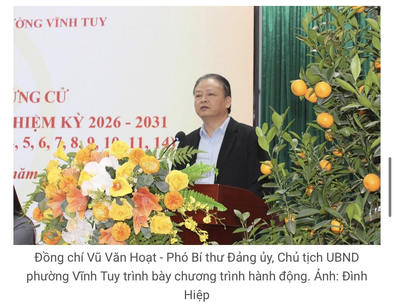 CỬ TRI PHƯỜNG VĨNH TUY KỲ VỌNG VÀO CHƯƠNG TRÌNH HÀNH ĐỘNG CỦA ỨNG CỬ VIÊN- Ảnh 4.