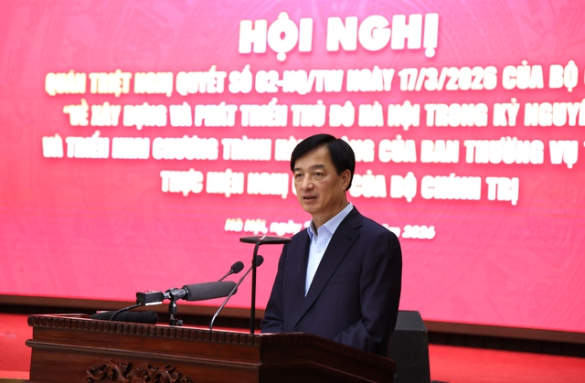 Quán triệt Nghị quyết số 02 của Bộ Chính trị về "Xây dựng và phát triển Thủ đô Hà Nội trong kỷ nguyên mới"- Ảnh 8.