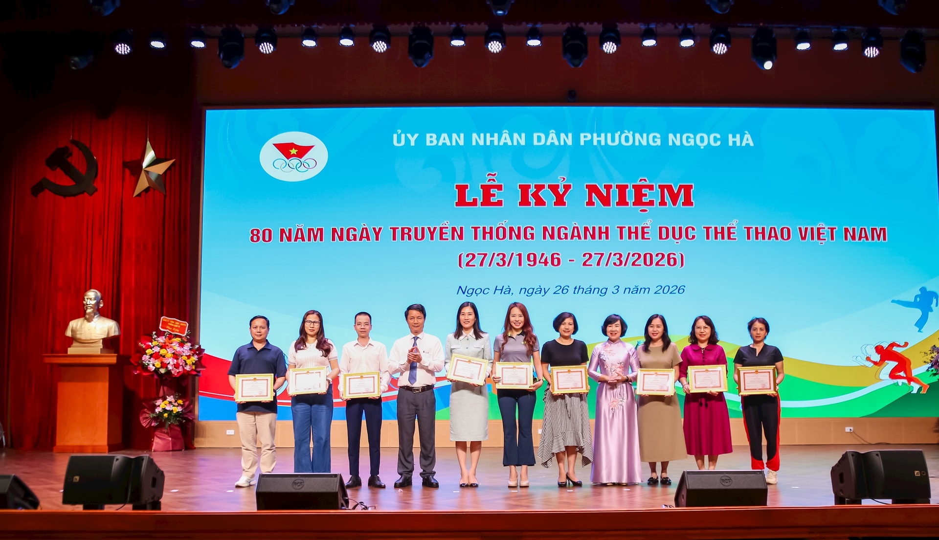 Phường Ngọc Hà tổ chức kỷ niệm 80 năm Ngày truyền thống ngành Thể dục thể thao Việt Nam- Ảnh 5.