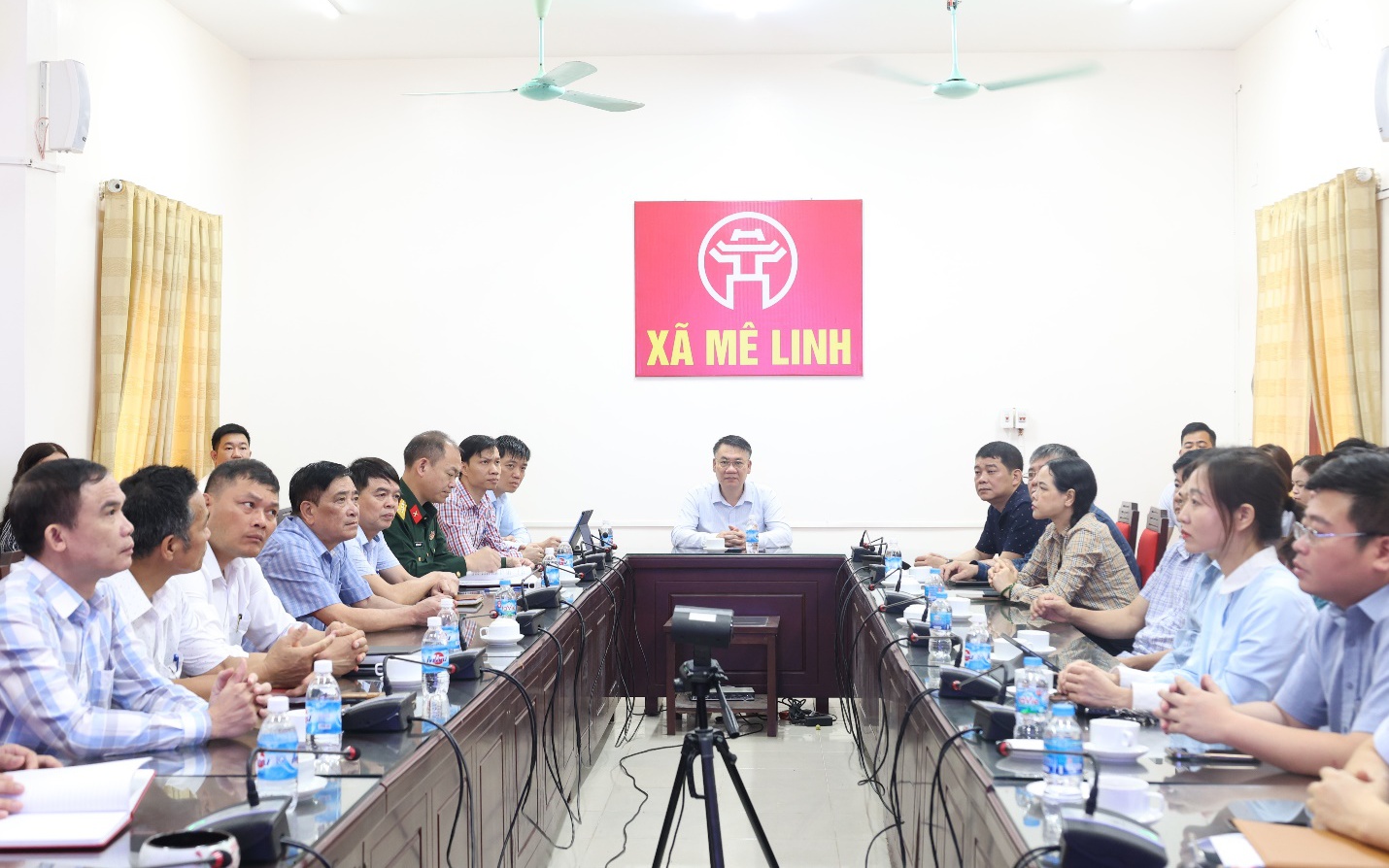 Xã Mê Linh tham gia Hội nghị quán triệt Nghị quyết số 02-NQ/TW của Bộ Chính trị 