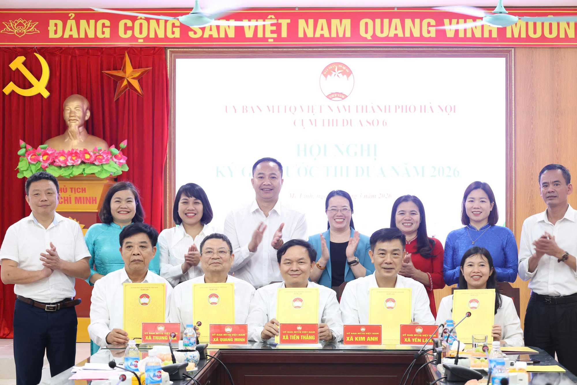 Cụm thi đua số 6: Ký giao ước thi đua năm 2026 - Ảnh 4.