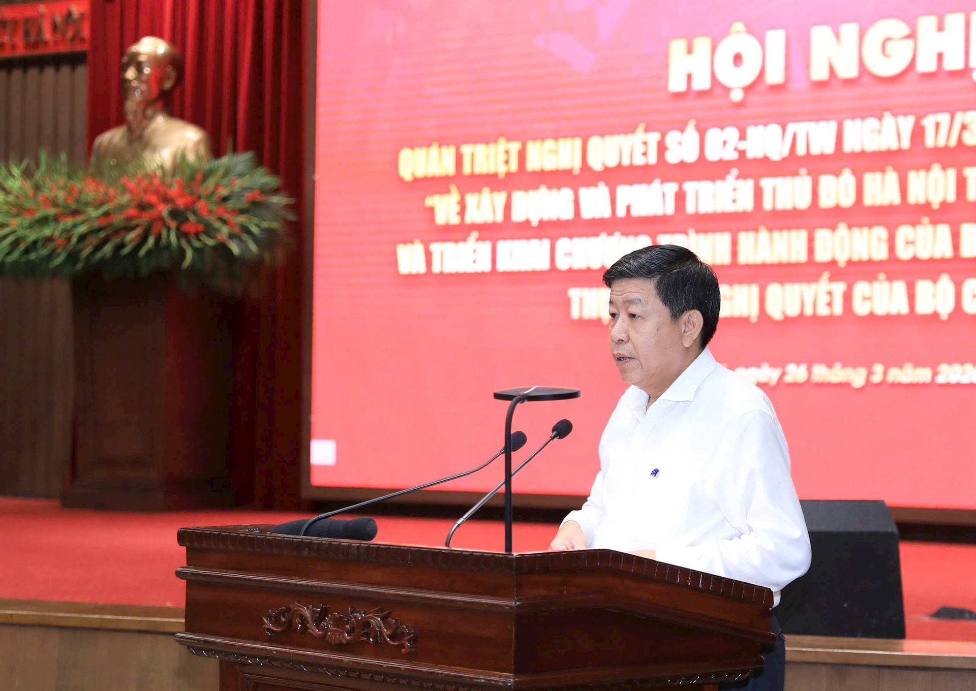 Triển khai Chương trình hành động thực hiện Nghị quyết số 02 của Bộ Chính trị về "Xây dựng và phát triển Thủ đô Hà Nội trong kỷ nguyên mới"- Ảnh 5.
