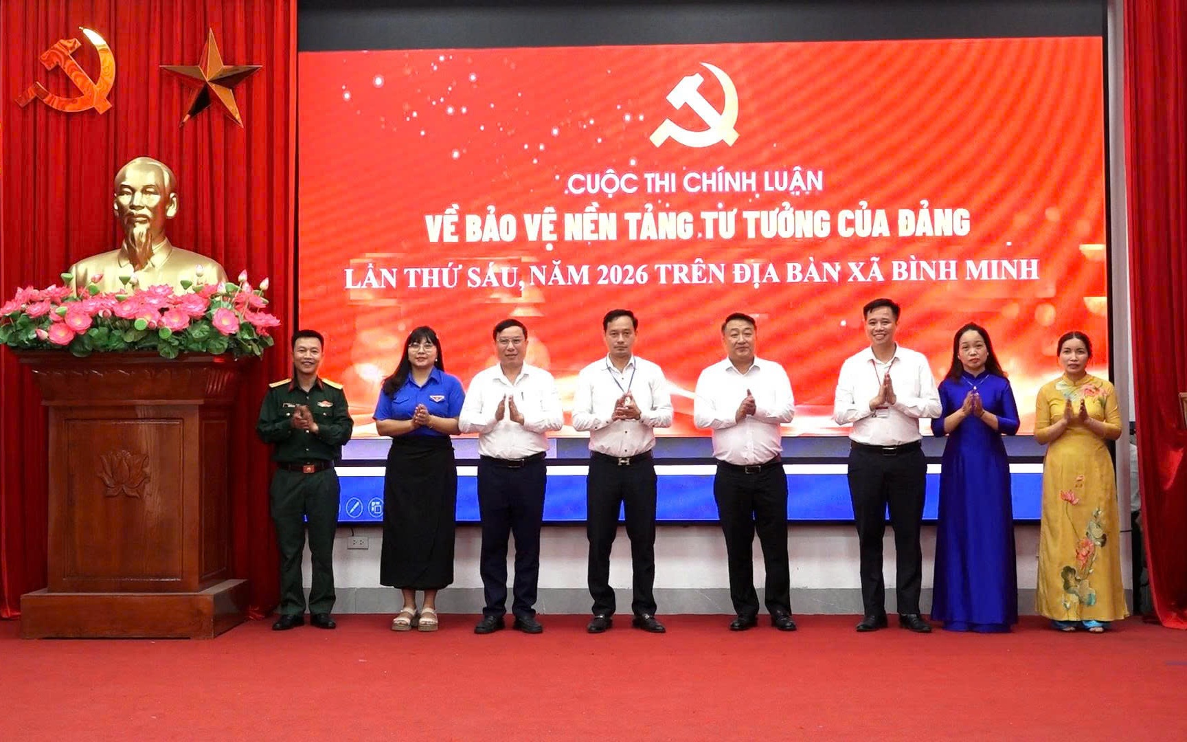 Phát động cuộc thi chính luận bảo vệ nền tảng tư tưởng của Đảng tại xã Bình Minh