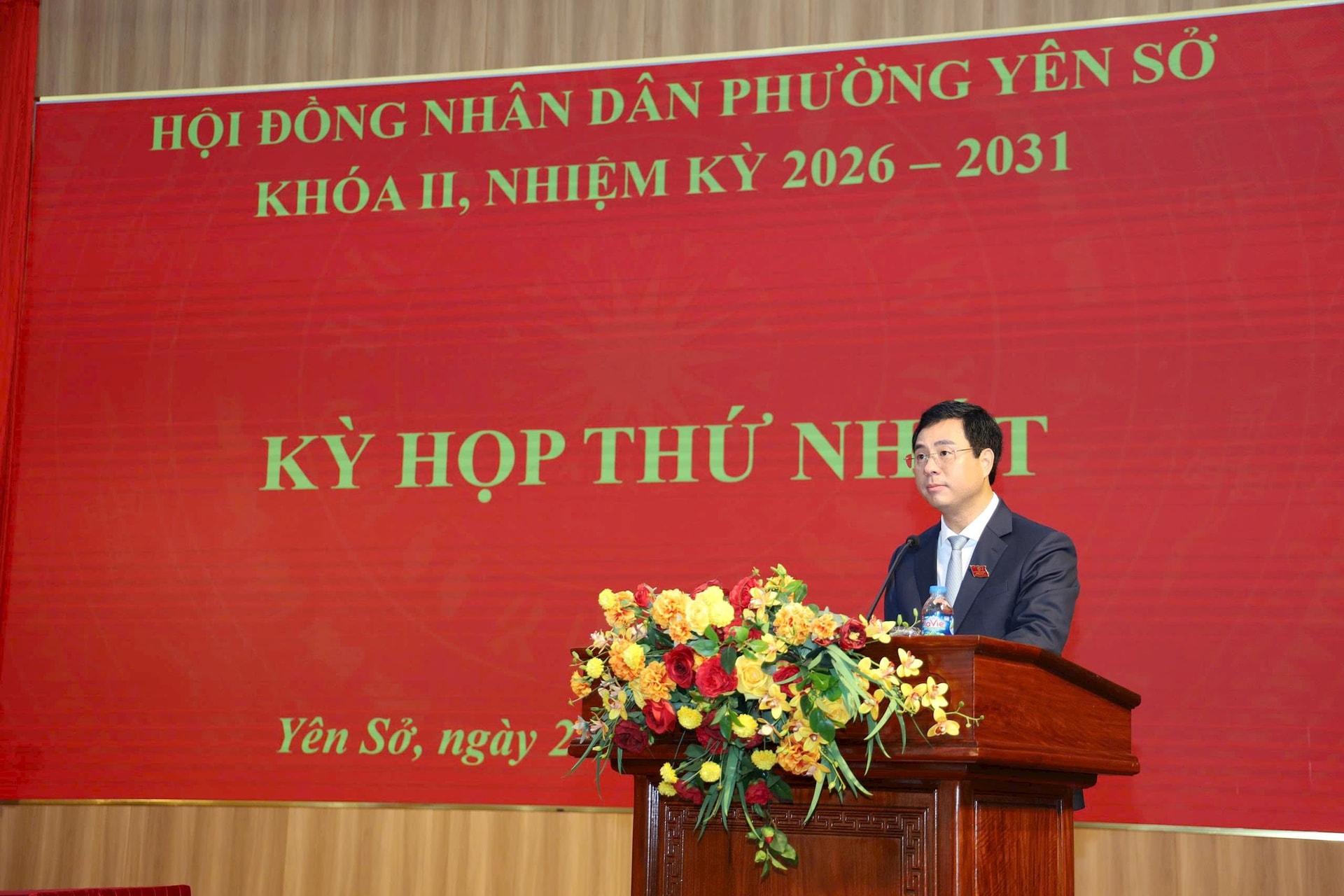 Phường Yên Sở tổ chức Kỳ họp thứ nhất, khóa II, nhiệm kỳ 2026–2031- Ảnh 1.
