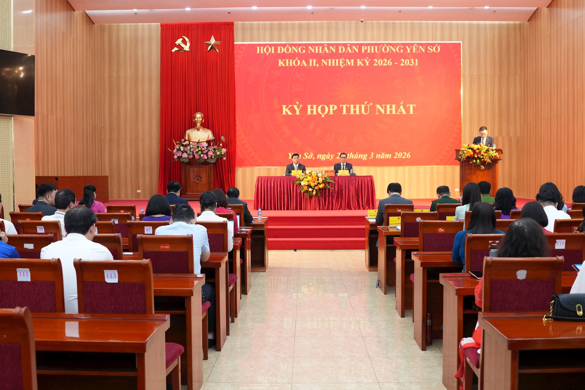 Phường Yên Sở tổ chức Kỳ họp thứ nhất, khóa II, nhiệm kỳ 2026–2031- Ảnh 4.