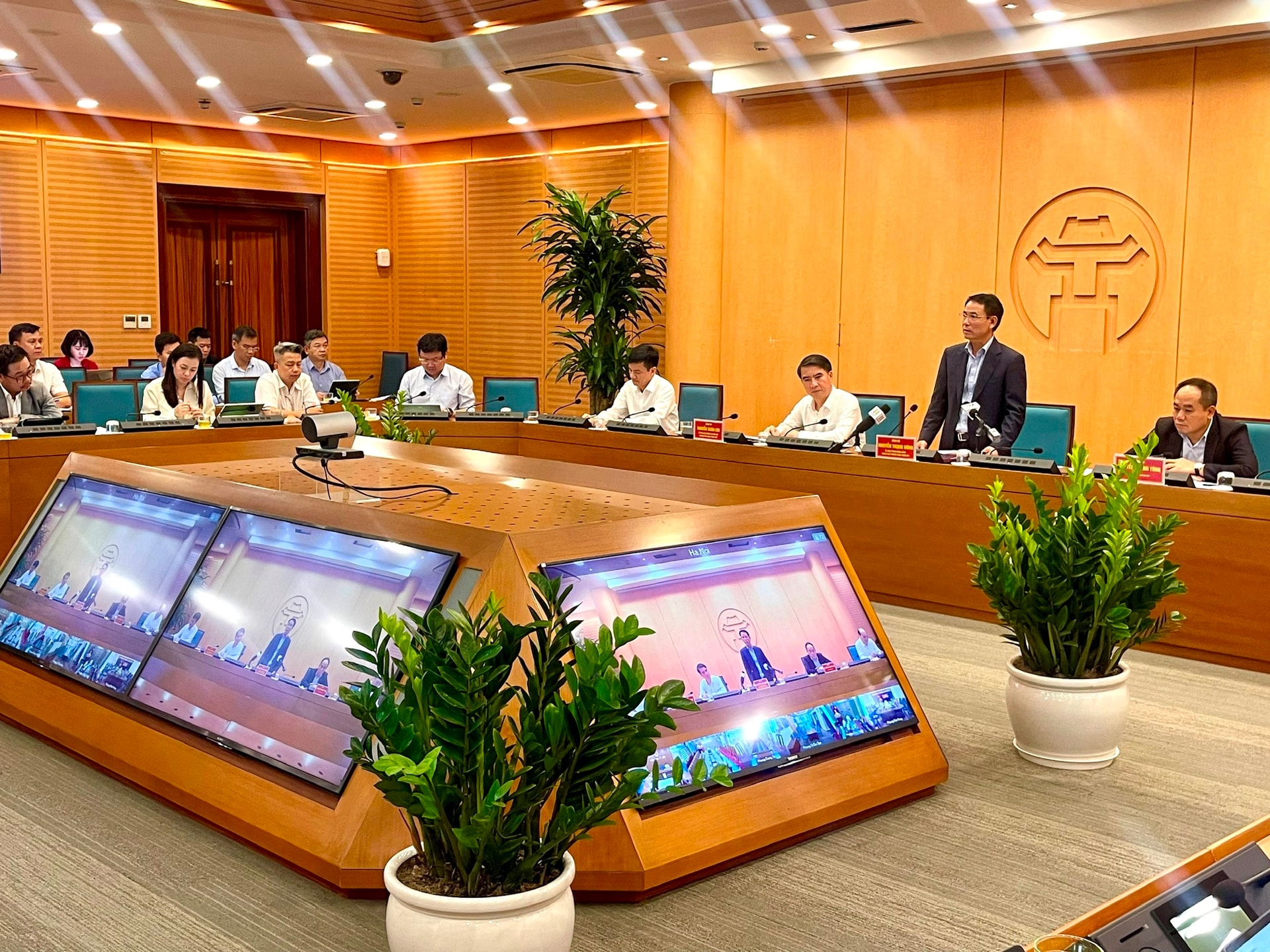 Xã Nam Phù dự hội rà soát tiến độ giải phóng mặt bằng các dự án, công trình trọng điểm trên địa bàn thành phố- Ảnh 8.