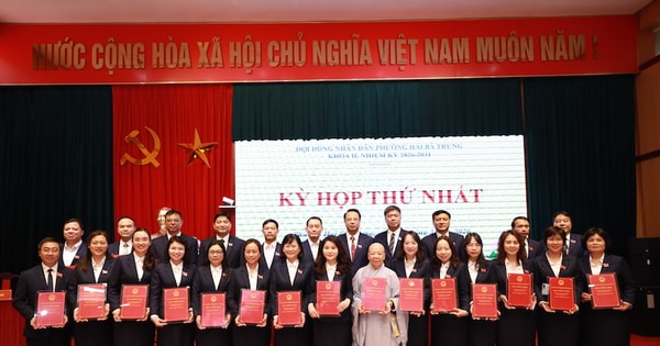 Phường Hai Bà Trưng: Kiện toàn nhân sự chủ chốt HĐND và UBND khoá II