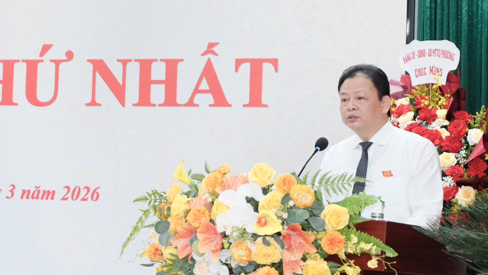 Phường Vĩnh Tuy tổ chức Kỳ họp thứ nhất HĐND nhiệm kỳ 2026–2031- Ảnh 3.