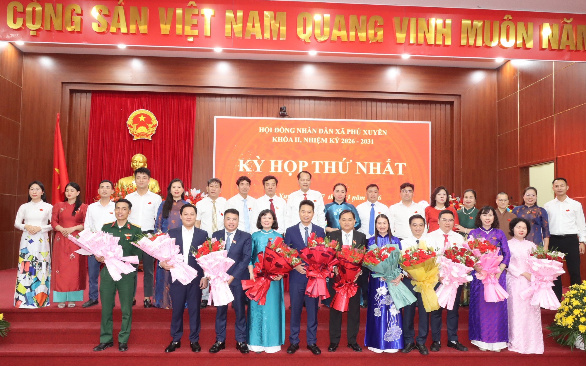 Kỳ họp thứ nhất HĐND xã Phú Xuyên khóa II, nhiệm kỳ 2026 - 2031