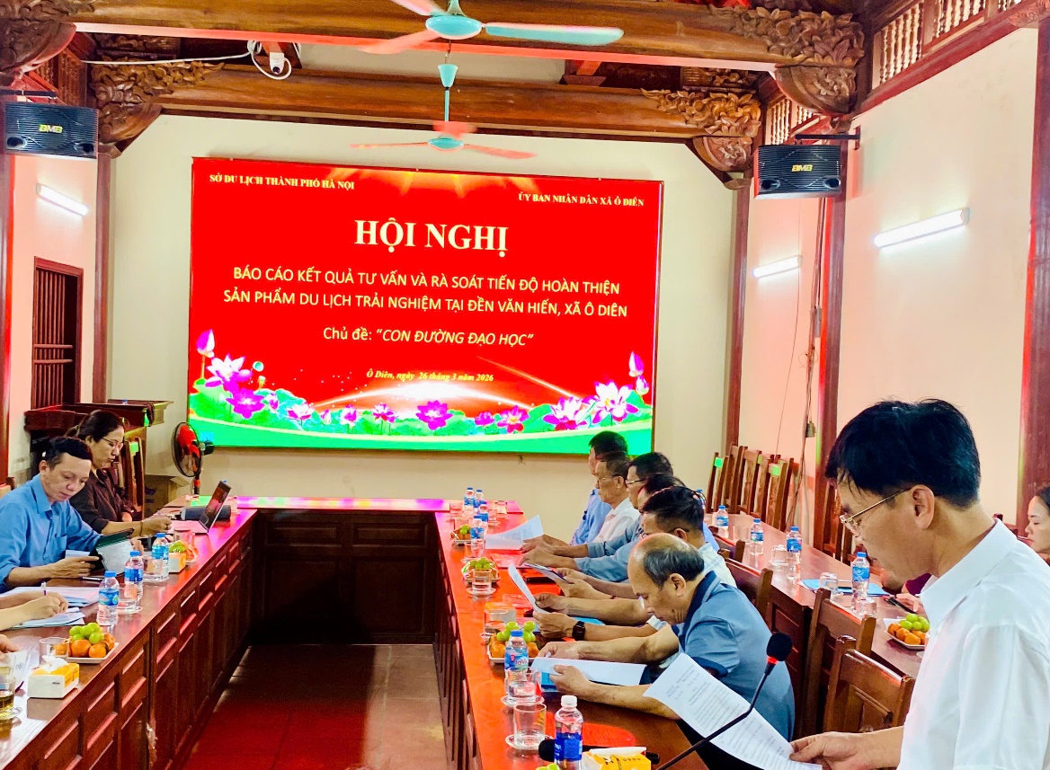 Ô Diên quan tâm rà soát, thúc đẩy hoàn thiện sản phẩm du lịch trải nghiệm tại điểm du lịch Hạ Mỗ- Ảnh 1.