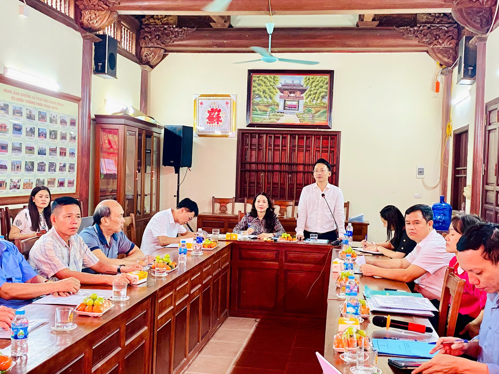 Ô Diên quan tâm rà soát, thúc đẩy hoàn thiện sản phẩm du lịch trải nghiệm tại điểm du lịch Hạ Mỗ- Ảnh 2.