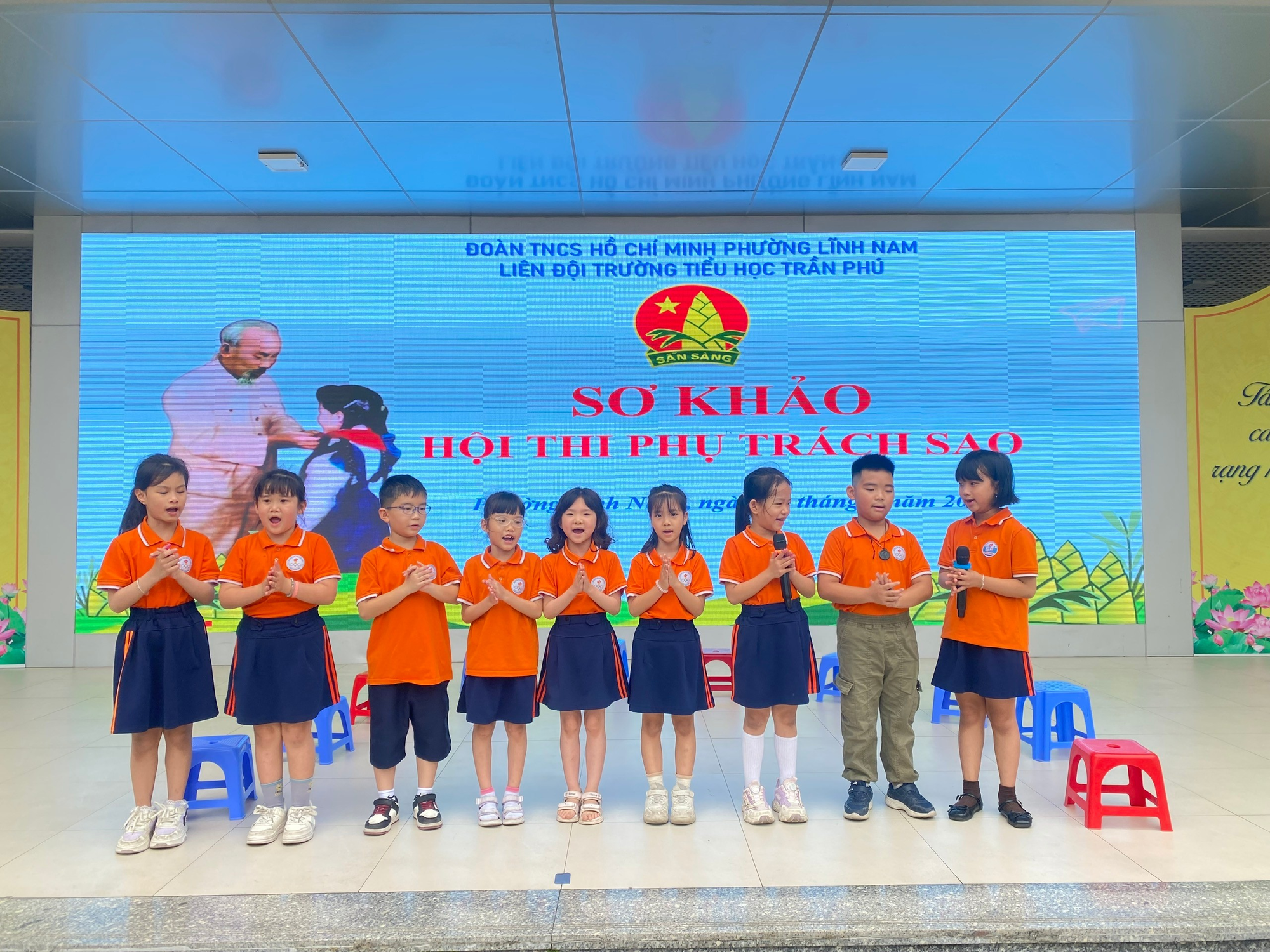 RỘN RÀNG VÒNG SƠ KHẢO HỘI THI “PHỤ TRÁCH SAO GIỎI - SAO NHI ĐỒNG CHĂM NGOAN” Năm học: 2025-2026- Ảnh 1.