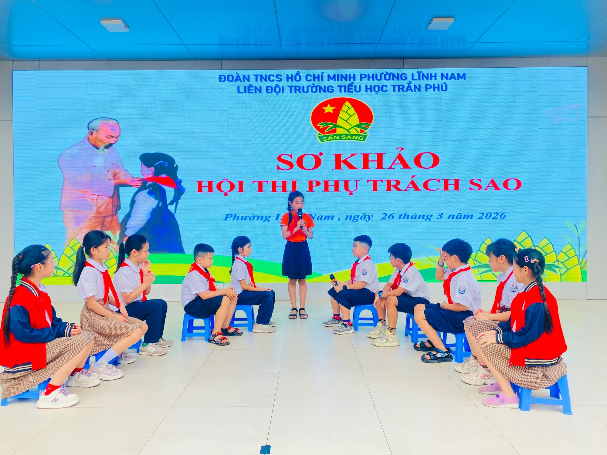 RỘN RÀNG VÒNG SƠ KHẢO HỘI THI “PHỤ TRÁCH SAO GIỎI - SAO NHI ĐỒNG CHĂM NGOAN” Năm học: 2025-2026- Ảnh 2.