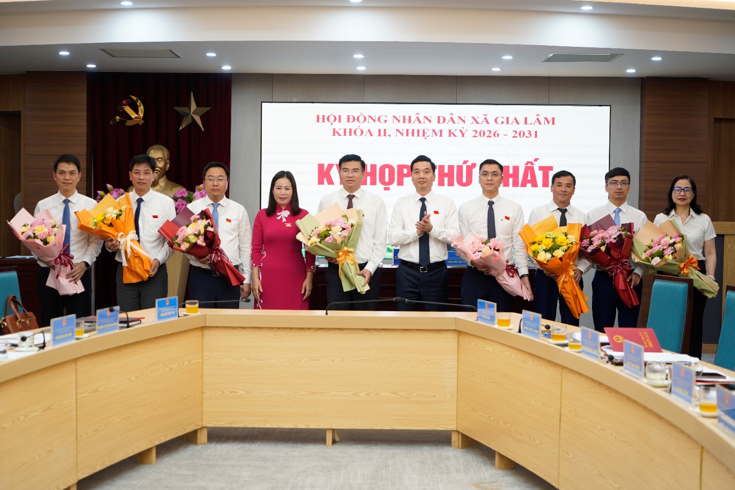 Đồng chí Nguyễn Việt Hà tiếp tục được bầu làm Chủ tịch HĐND xã Gia Lâm- Ảnh 10.