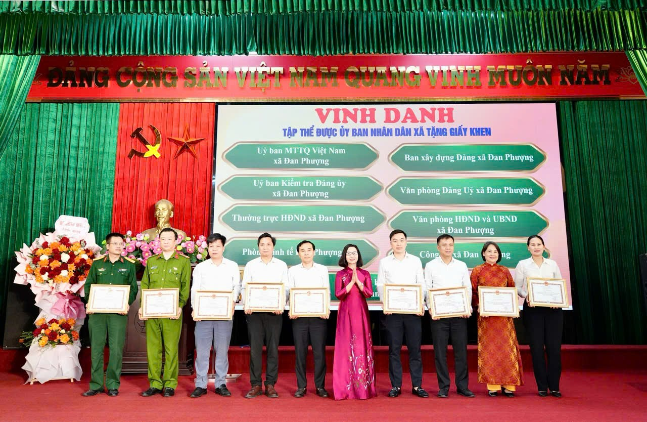 Xã Đan Phượng tổng kết công tác bầu cử đại biểu Quốc hội khoá XVI và đại biểu HĐND các cấp, nhiệm kỳ 2026-2031.- Ảnh 6.