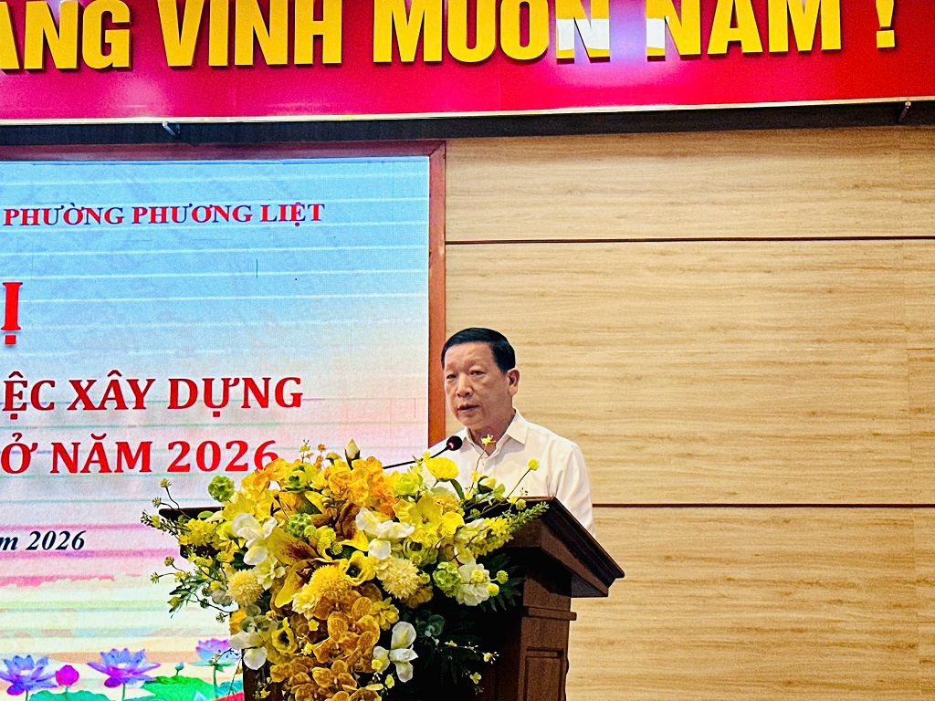 PHƯỜNG PHƯƠNG LIỆT: TỔ CHỨC THÀNH CÔNG HỘI NGHỊ ĐẠI BIỂU NHÂN DÂN NĂM 2026 - KHƠI DẬY SỨC DÂN, QUYẾT TÂM XÂY DỰNG ĐỜI SỐNG VĂN HÓA CƠ SỞ BỀN VỮNG- Ảnh 6.