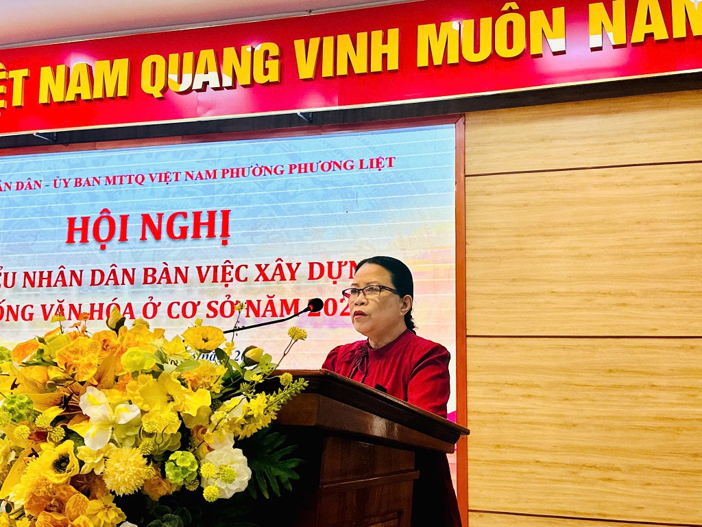 PHƯỜNG PHƯƠNG LIỆT: TỔ CHỨC THÀNH CÔNG HỘI NGHỊ ĐẠI BIỂU NHÂN DÂN NĂM 2026 - KHƠI DẬY SỨC DÂN, QUYẾT TÂM XÂY DỰNG ĐỜI SỐNG VĂN HÓA CƠ SỞ BỀN VỮNG- Ảnh 7.