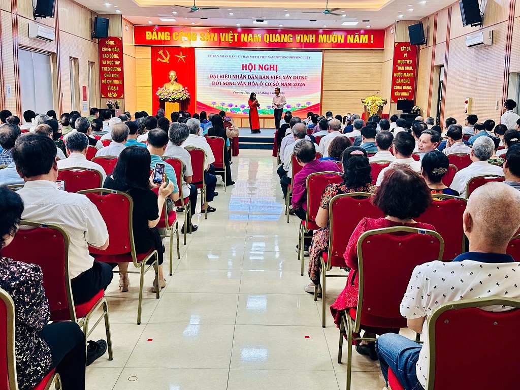 PHƯỜNG PHƯƠNG LIỆT: TỔ CHỨC THÀNH CÔNG HỘI NGHỊ ĐẠI BIỂU NHÂN DÂN NĂM 2026 - KHƠI DẬY SỨC DÂN, QUYẾT TÂM XÂY DỰNG ĐỜI SỐNG VĂN HÓA CƠ SỞ BỀN VỮNG- Ảnh 10.