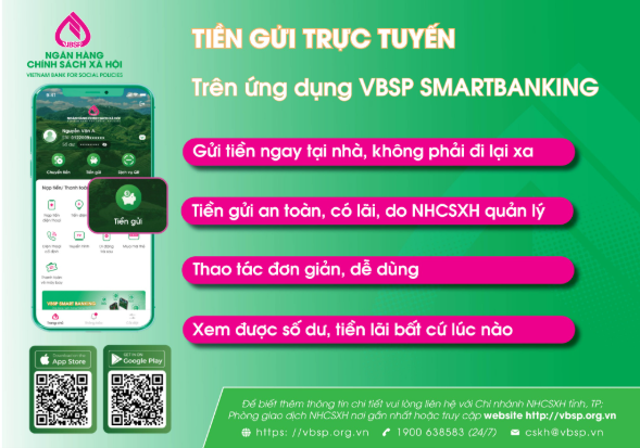 Tiền gửi trực tuyến NHCSXH – Giải pháp tích lũy an toàn ngay trên điện thoại- Ảnh 1.