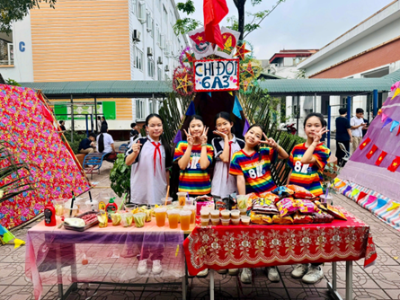 TRƯỜNG THCS THỊNH LIỆT RỰC RỠ SẮC MÀU NGÀY HỘI “THIẾU NHI VUI KHỎE - TIẾN BƯỚC LÊN ĐOÀN”- Ảnh 4.