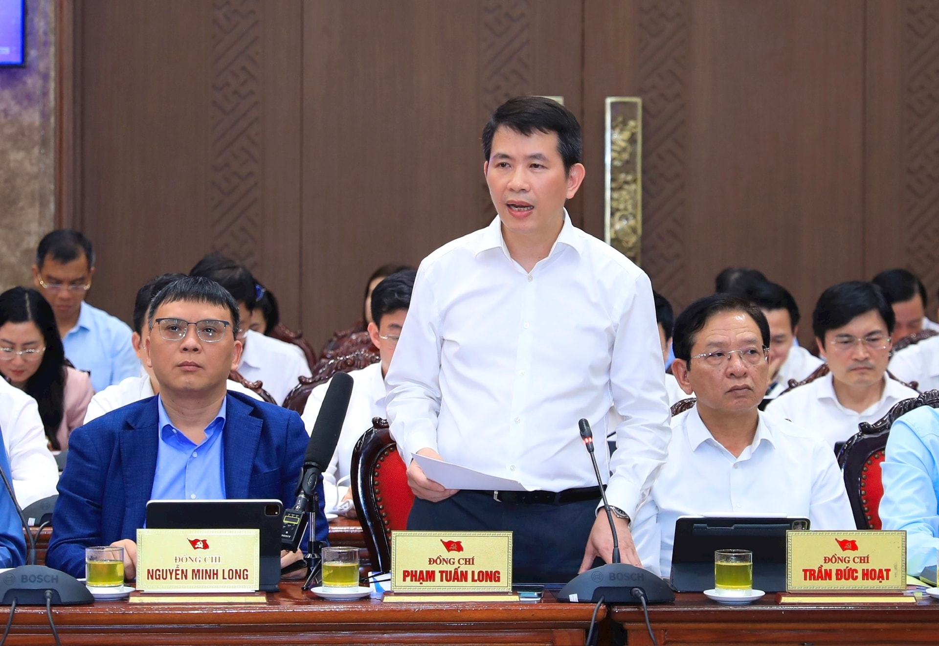 Hội nghị lần thứ năm Ban Chấp hành Đảng bộ TP Hà Nội khóa XVIII bàn thảo các vấn đề phát triển Thủ đô trong kỷ nguyên mới- Ảnh 13.