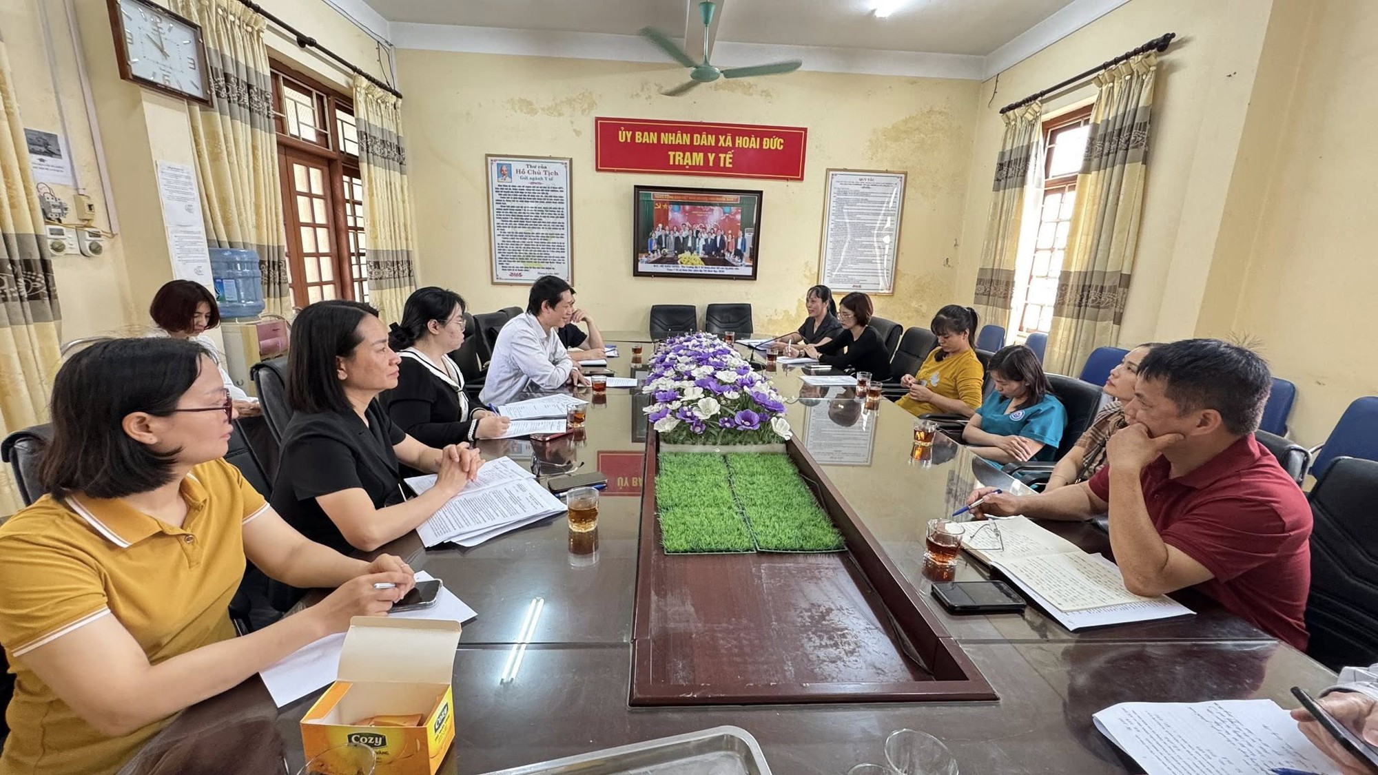 HOÀI ĐỨC: CHUẨN HÓA DỮ LIỆU SỨC KHỎE DÂN CƯ THEO TIÊU CHÍ "ĐÚNG - ĐỦ - SẠCH - SỐNG"- Ảnh 1.