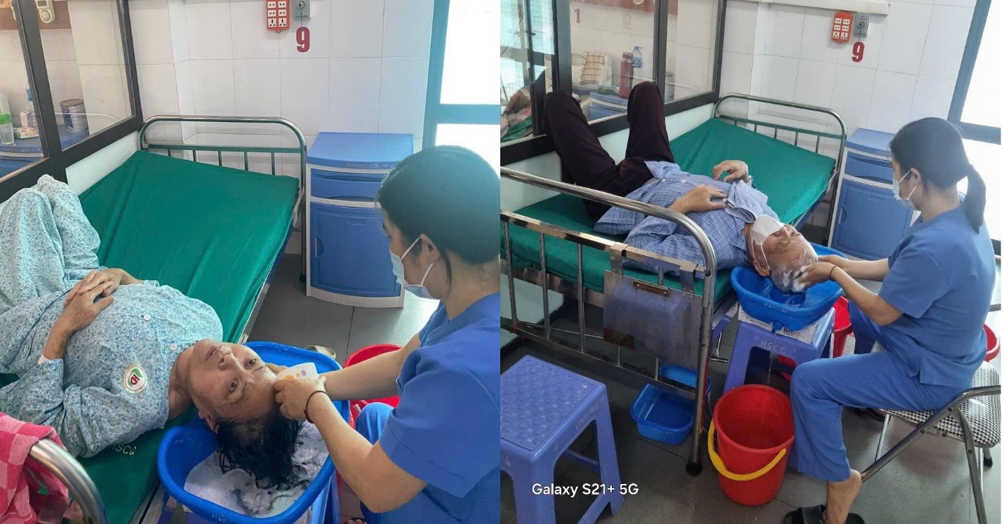 Tiệm tóc của những nụ cười và hy vọng bên giường bệnh- Ảnh 3.