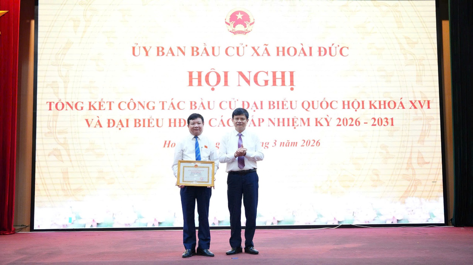 Hoài Đức: khen thưởng 33 tập thể, 199 cá nhân tiêu biểu trong công tác bầu cử- Ảnh 13.