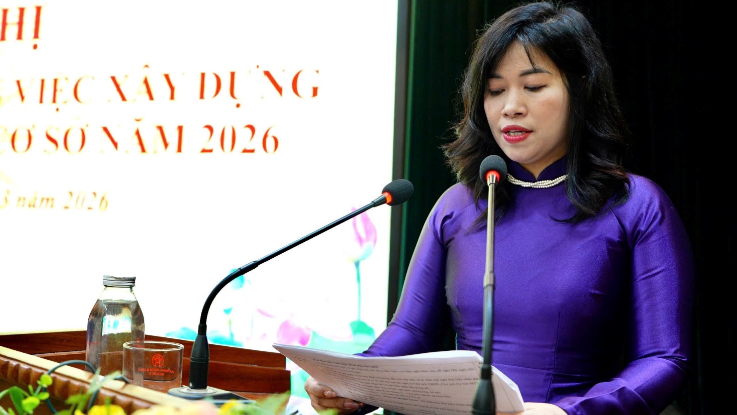 Hoài Đức tổ chức hội nghị đại biểu Nhân dân bàn việc xây dựng đời sống văn hóa ở cơ sở năm 2026- Ảnh 3.