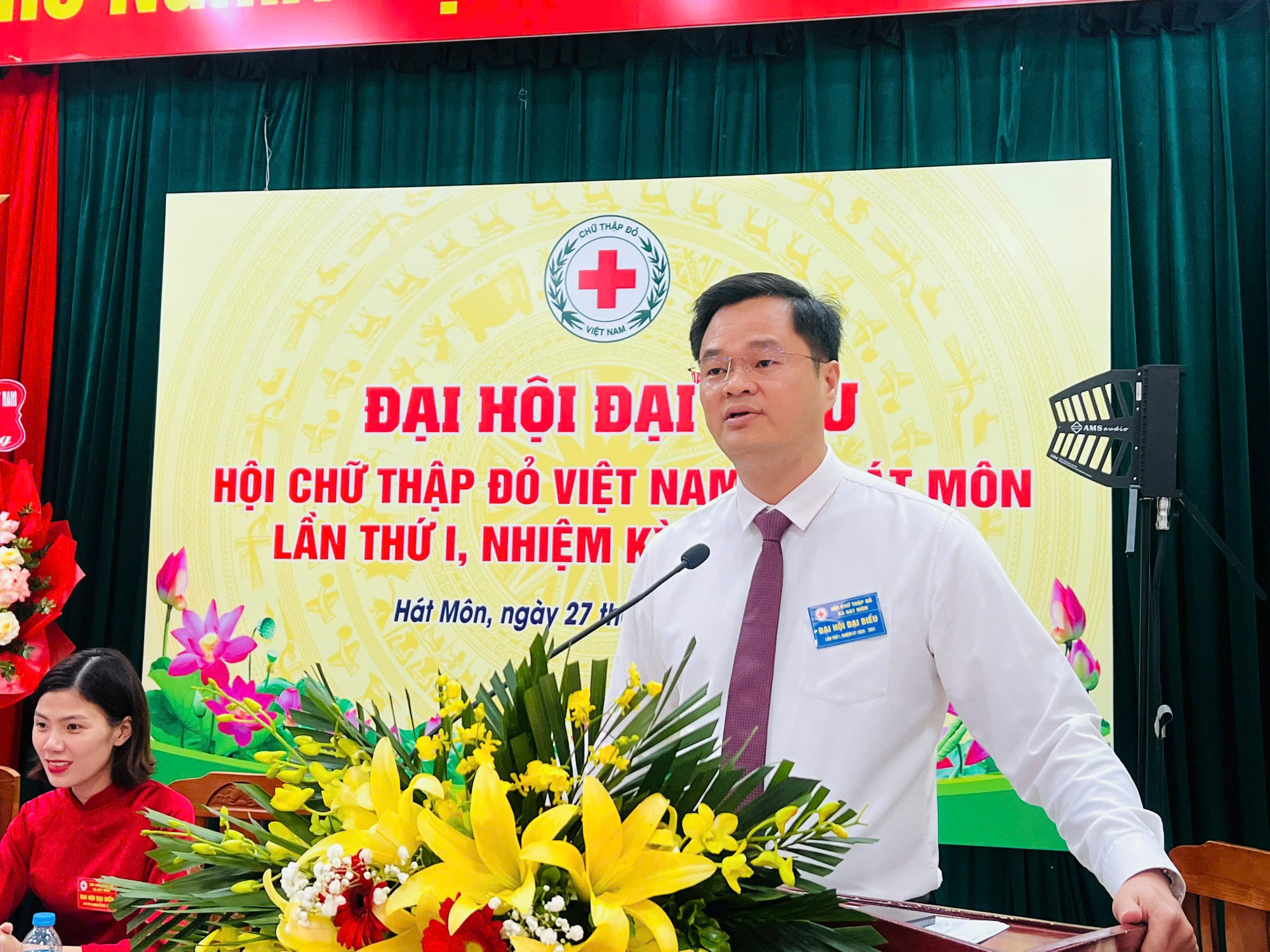ĐẠI HỘI HỘI CHỮ THẬP ĐỎ XÃ HÁT MÔN LẦN THỨ NHẤT, NHIỆM KỲ 2026-2031- Ảnh 2.