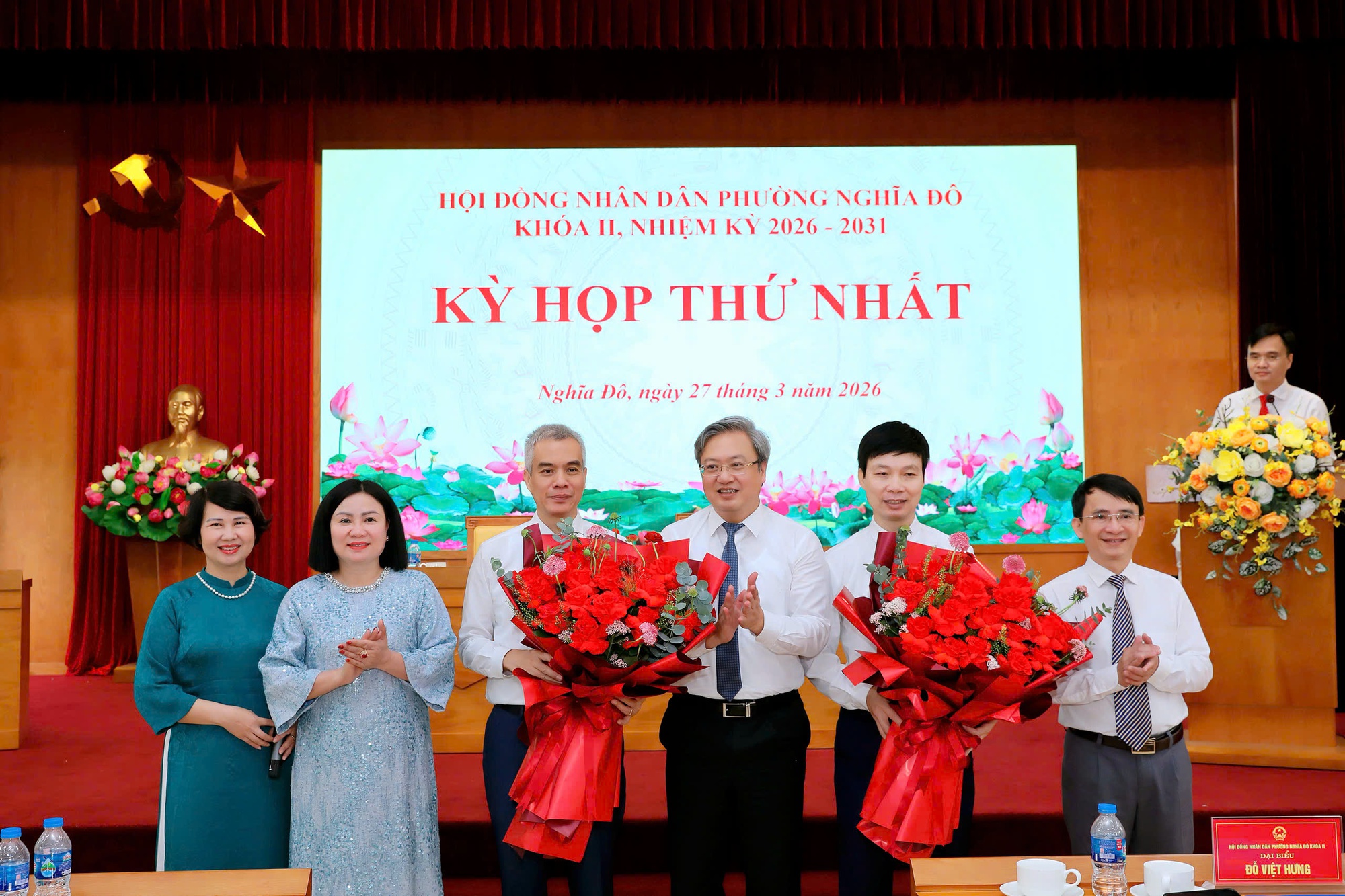 HĐND phường Nghĩa Đô tổ chức kỳ họp thứ nhất HĐND phường khóa II nhiệm kỳ 2026-2031- Ảnh 5.