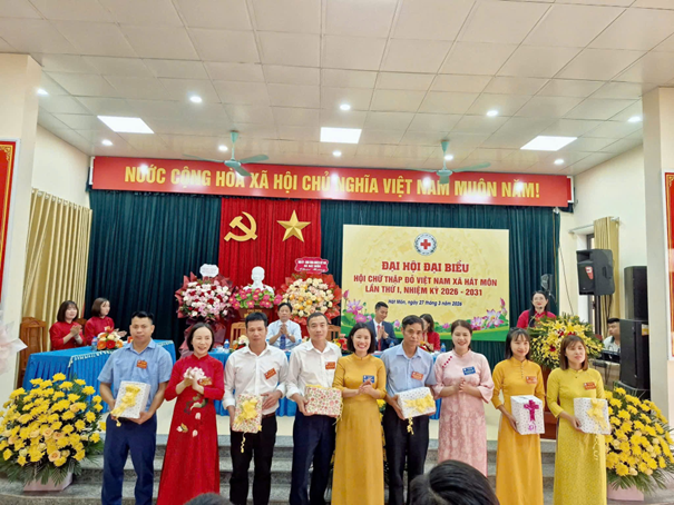 ĐẠI HỘI HỘI CHỮ THẬP ĐỎ XÃ HÁT MÔN LẦN THỨ NHẤT, NHIỆM KỲ 2026-2031- Ảnh 7.